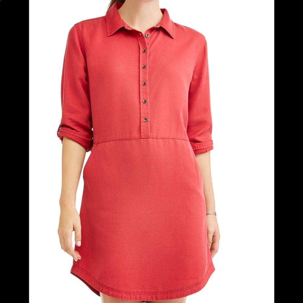 Lyocell shirt dress!